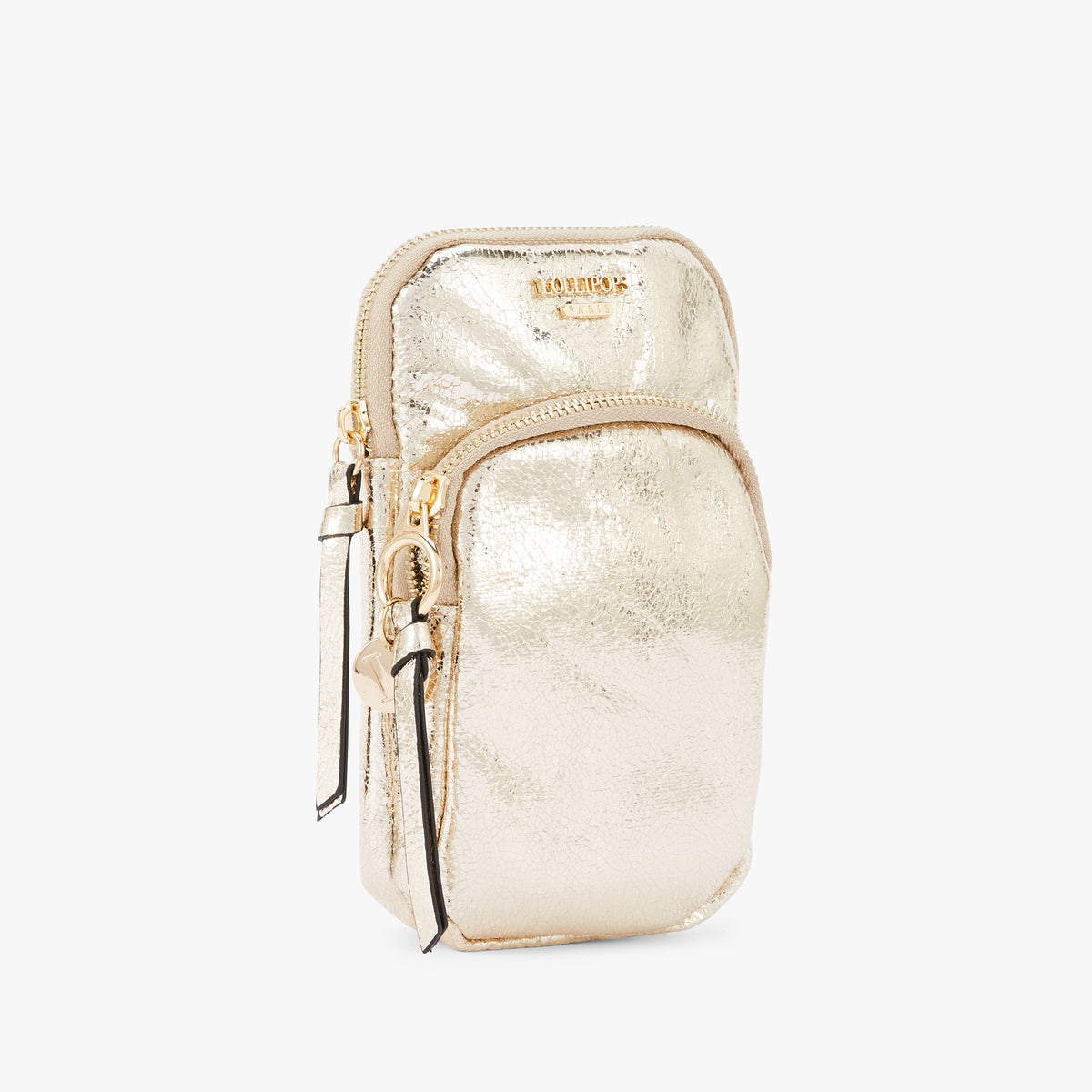 Pochette de téléphone dore N Monticello