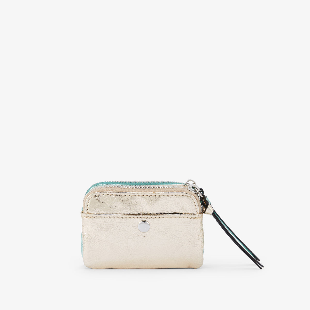 Petit porte monnaie vert clair N Monticello