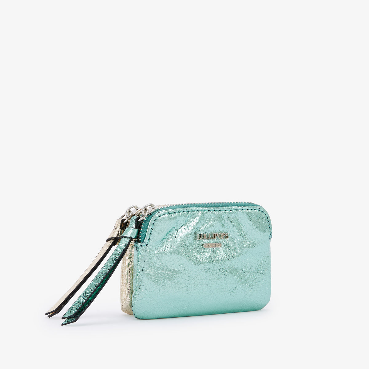 Petit porte monnaie vert clair N Monticello