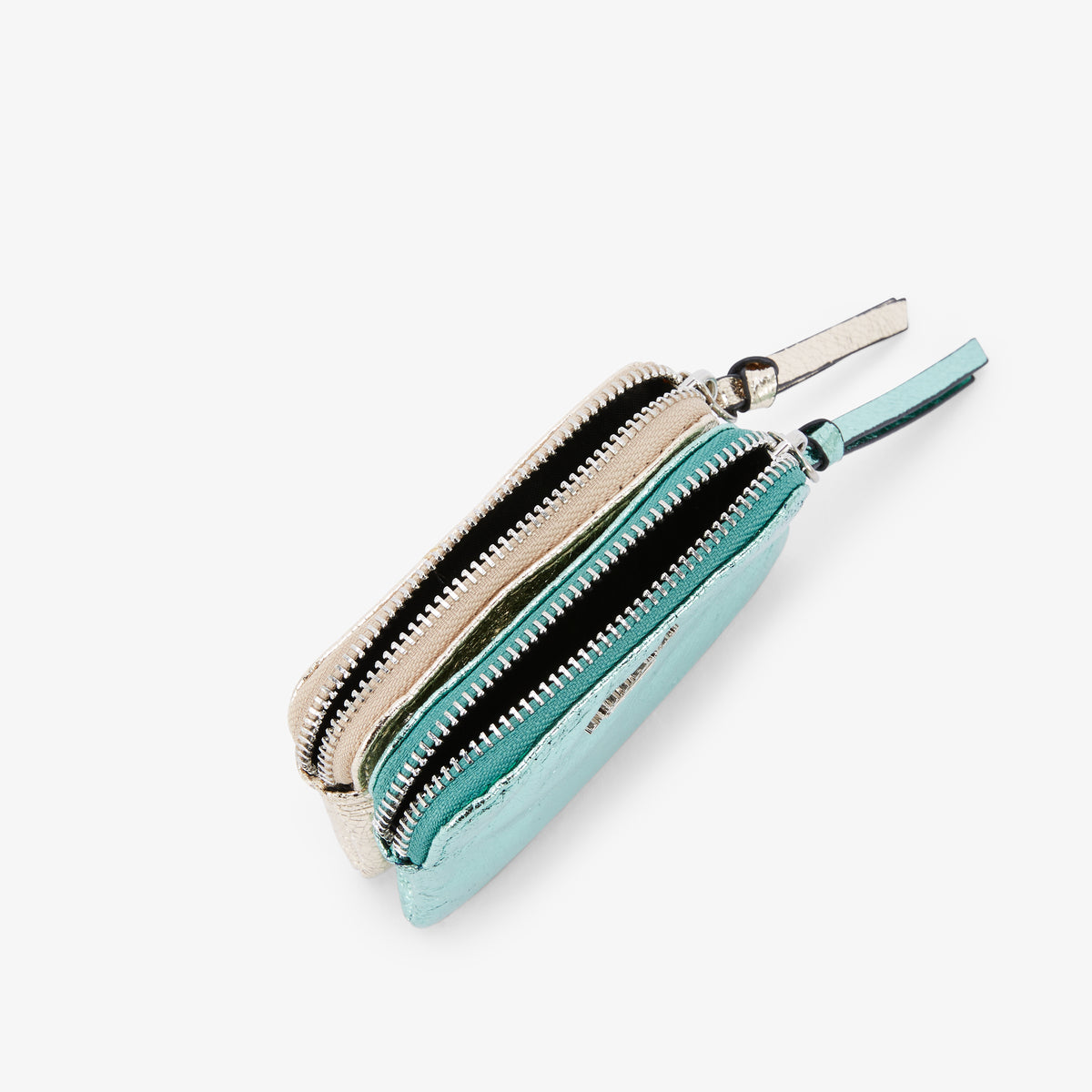 Petit porte monnaie vert clair N Monticello
