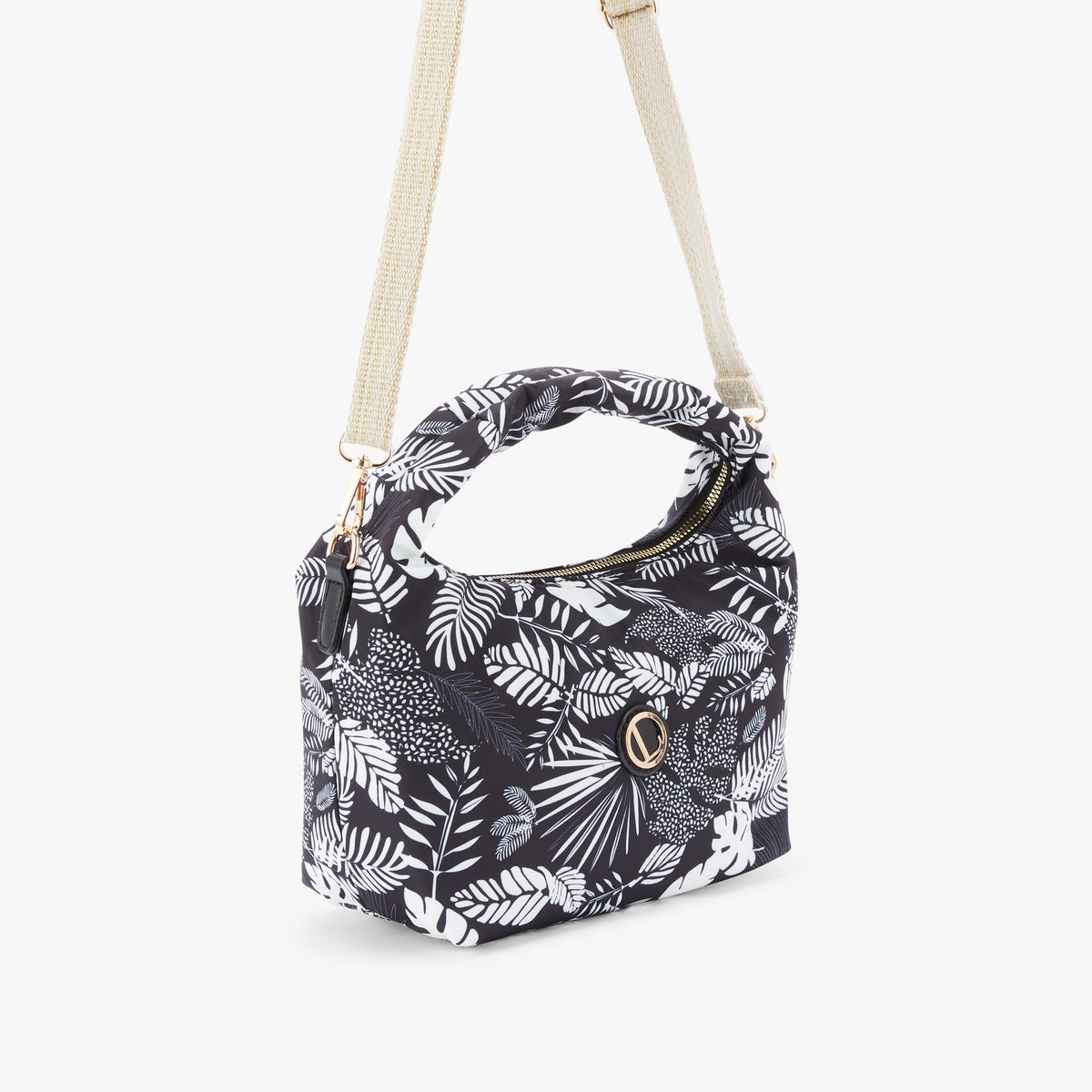 Petit sac hobo Nailly noir