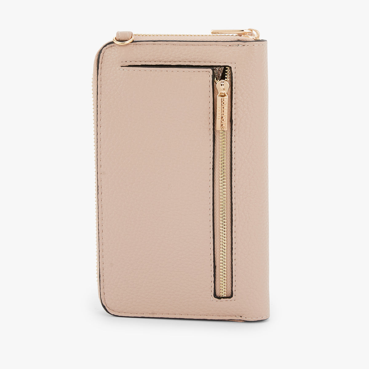 Pochette de téléphone taupe Obita