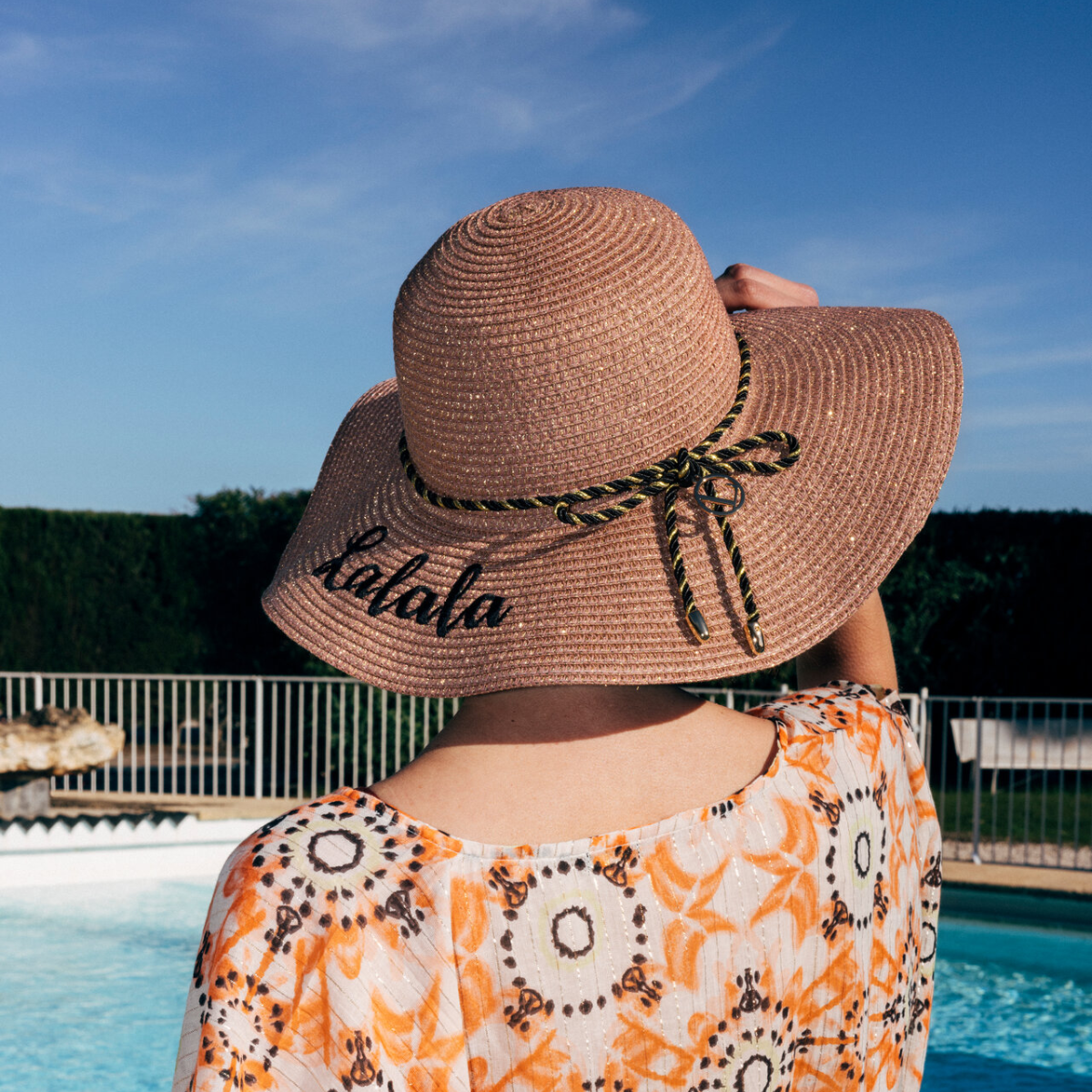 Chapeau rose Nakato