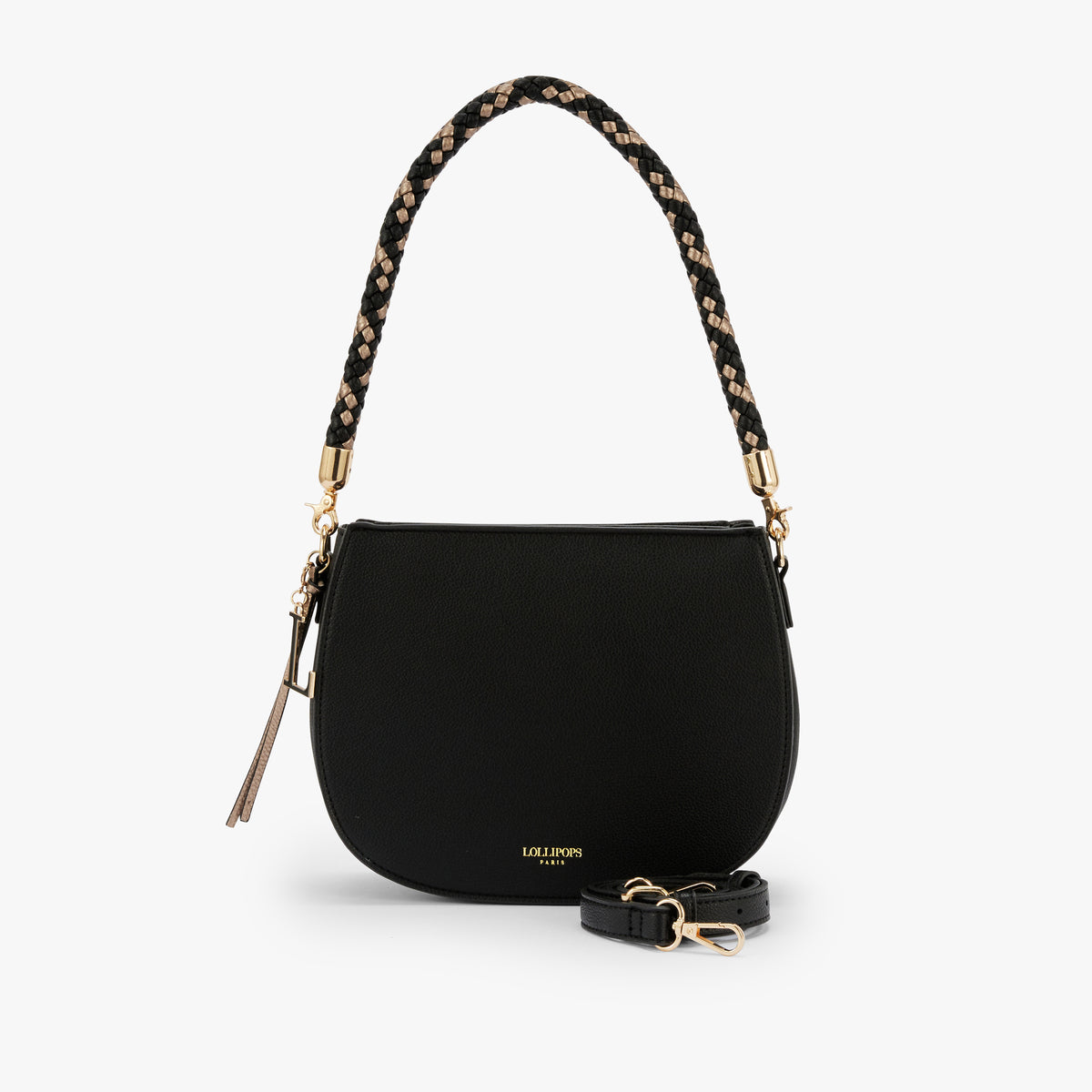 Sac porté épaule noir Oudry