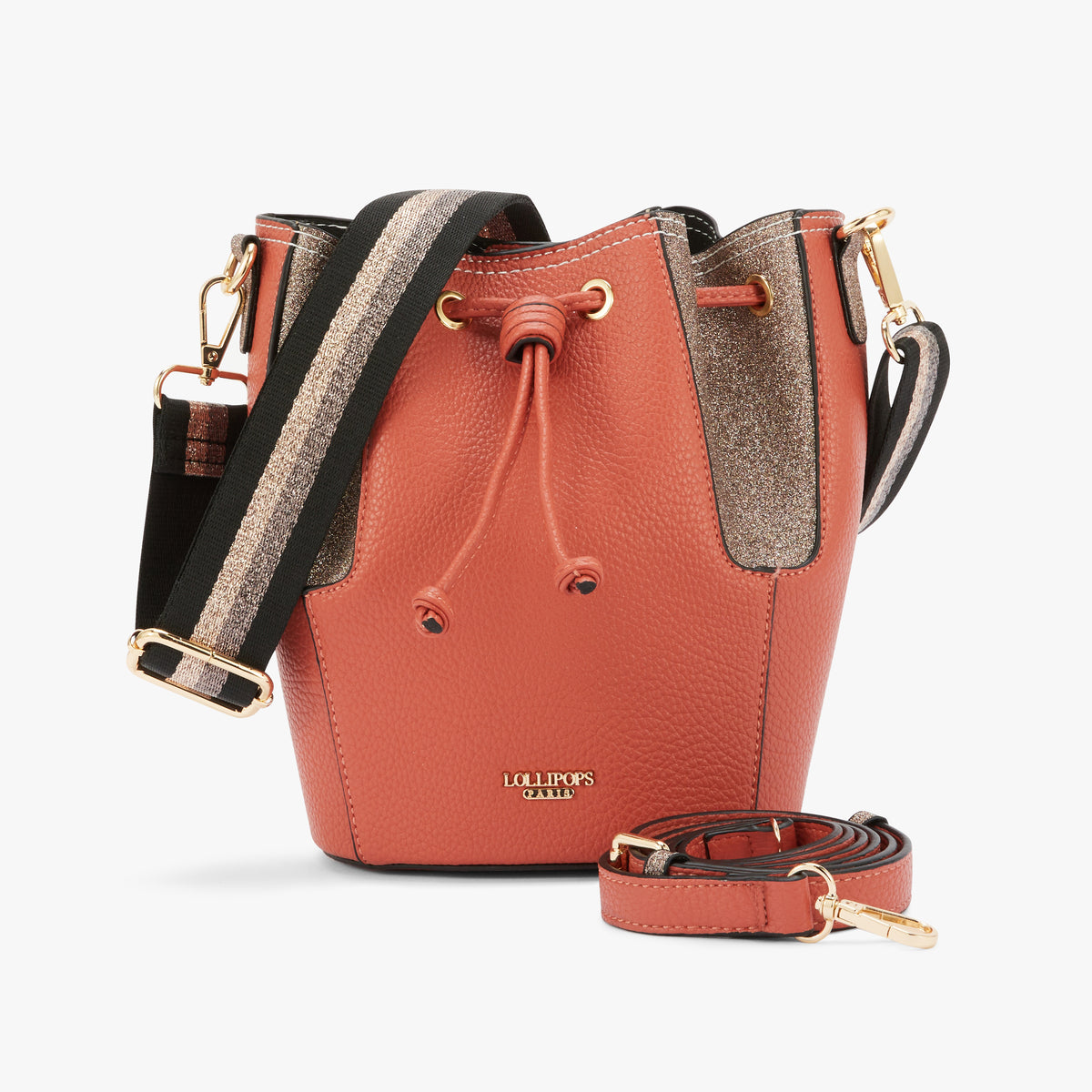 Petit sac seau brique Obita