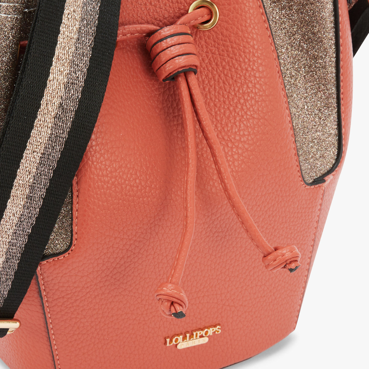 Petit sac seau brique Obita