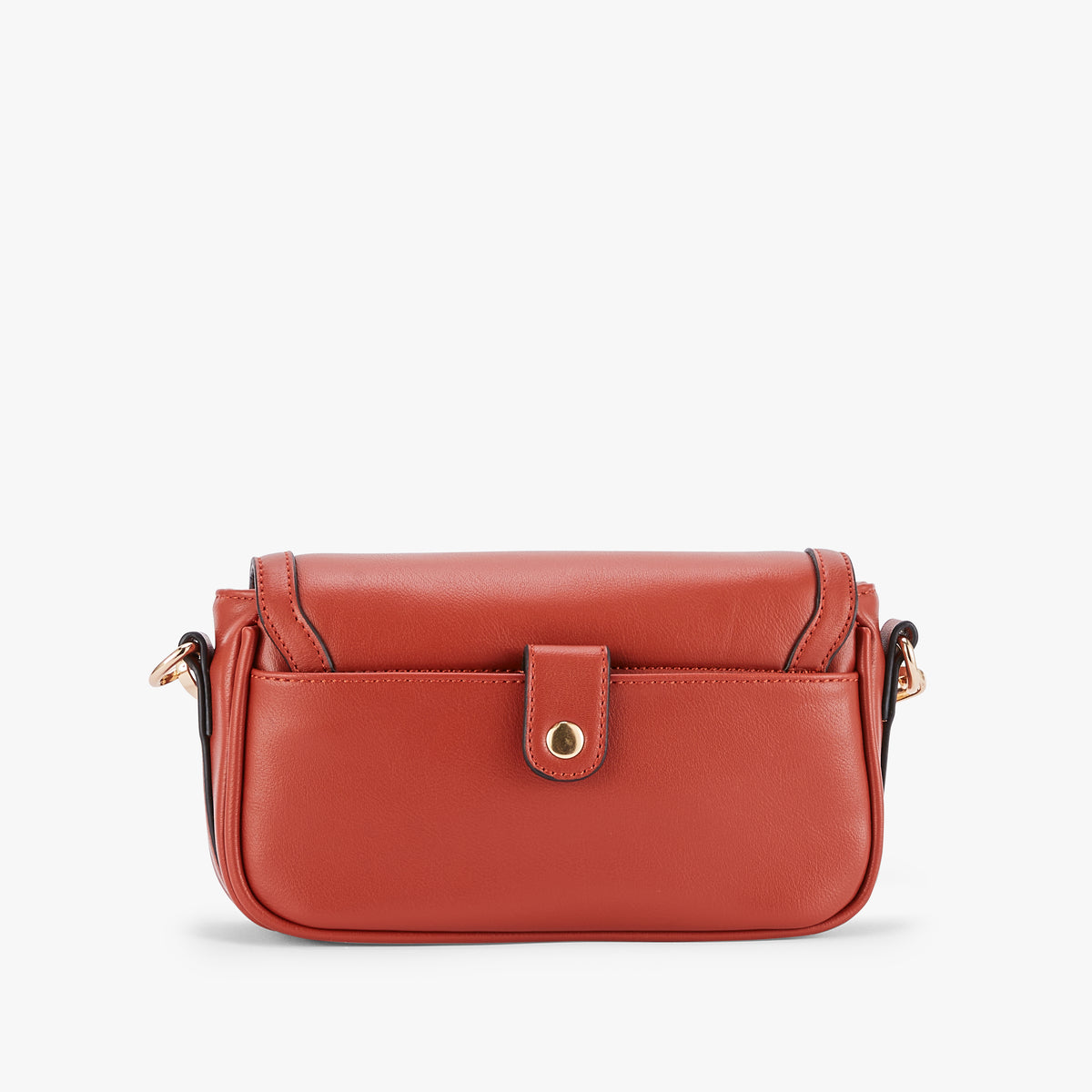 Petit sac porté épaule brique Osmoy