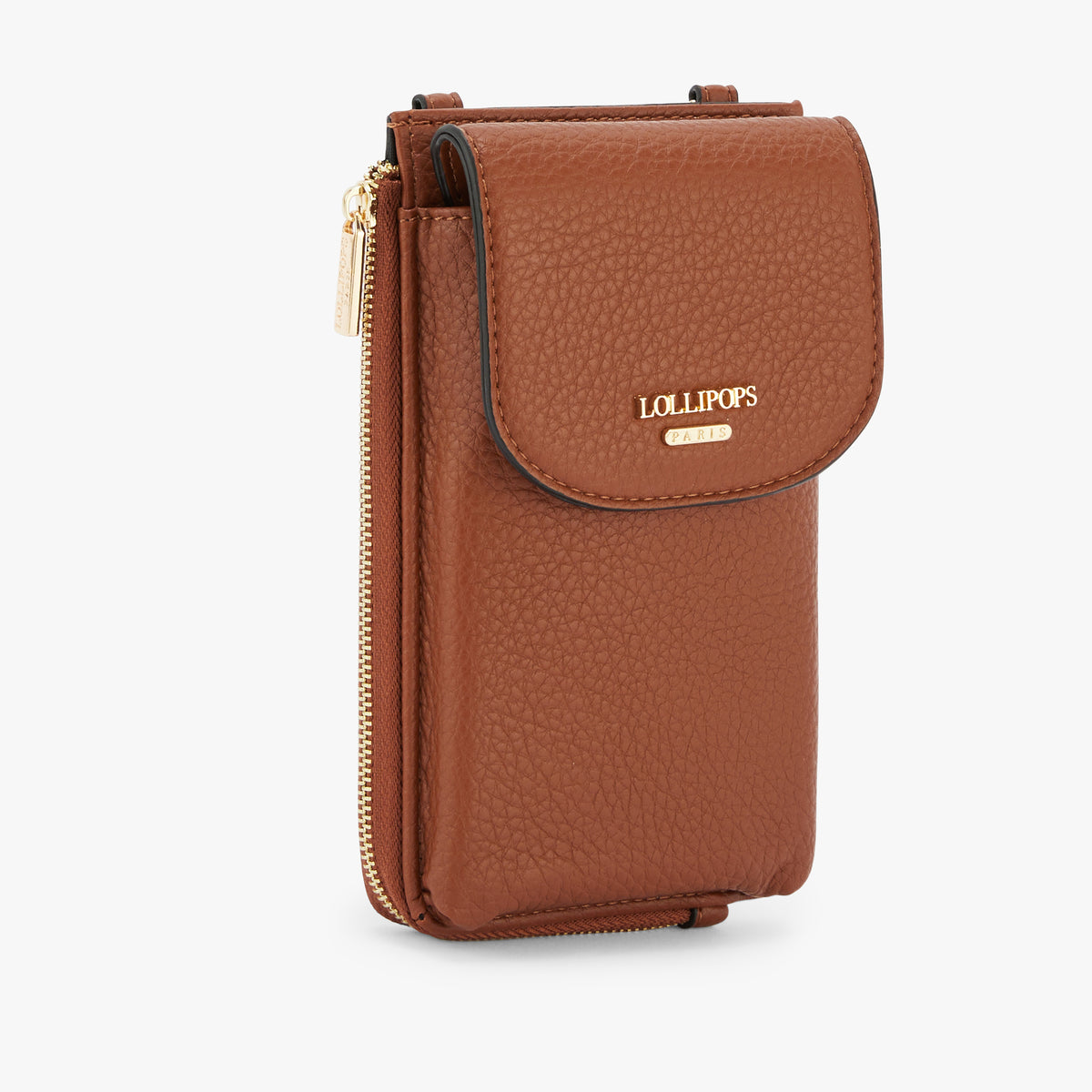 Pochette de téléphone beige Orin