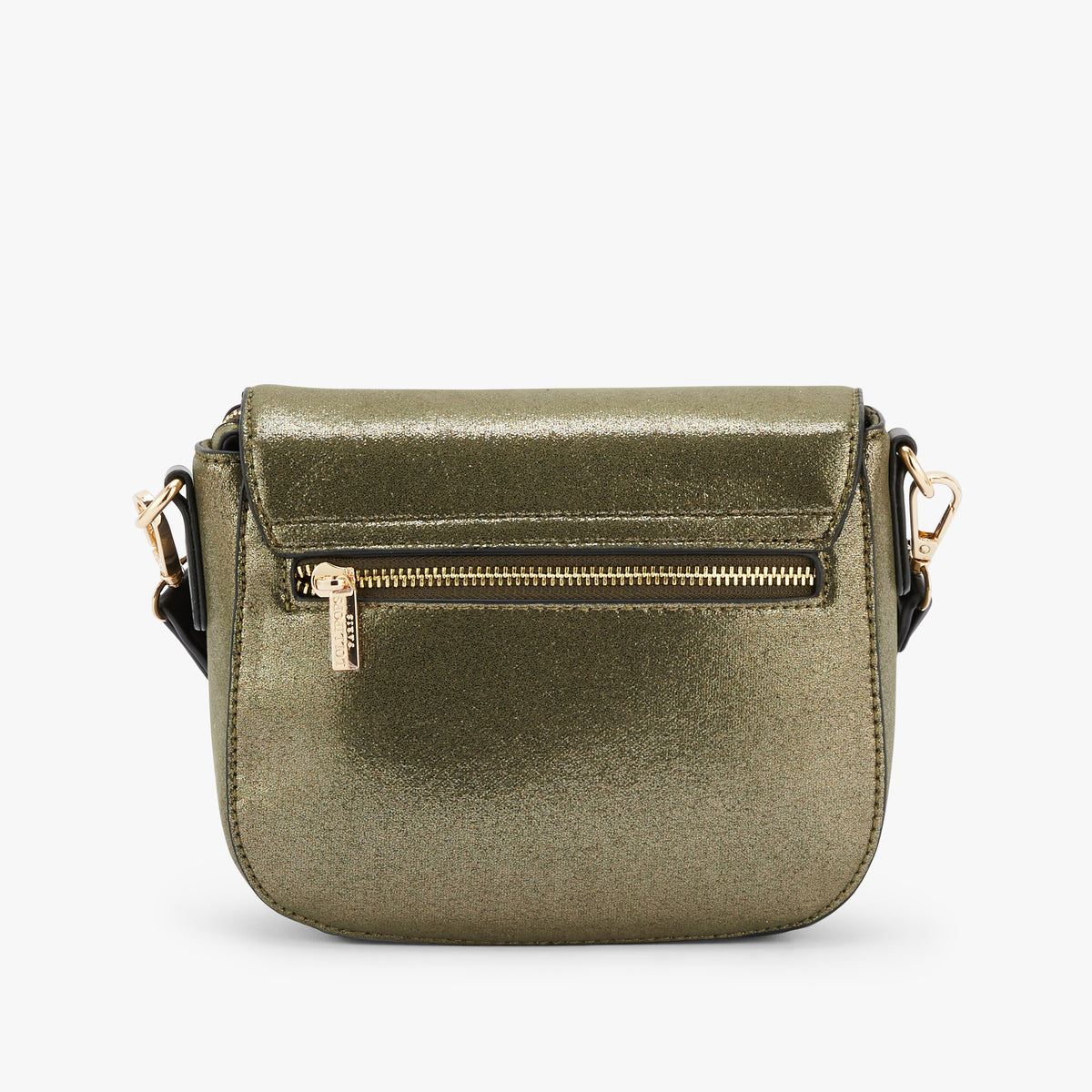 Petit sac porté épaule kaki Okayama