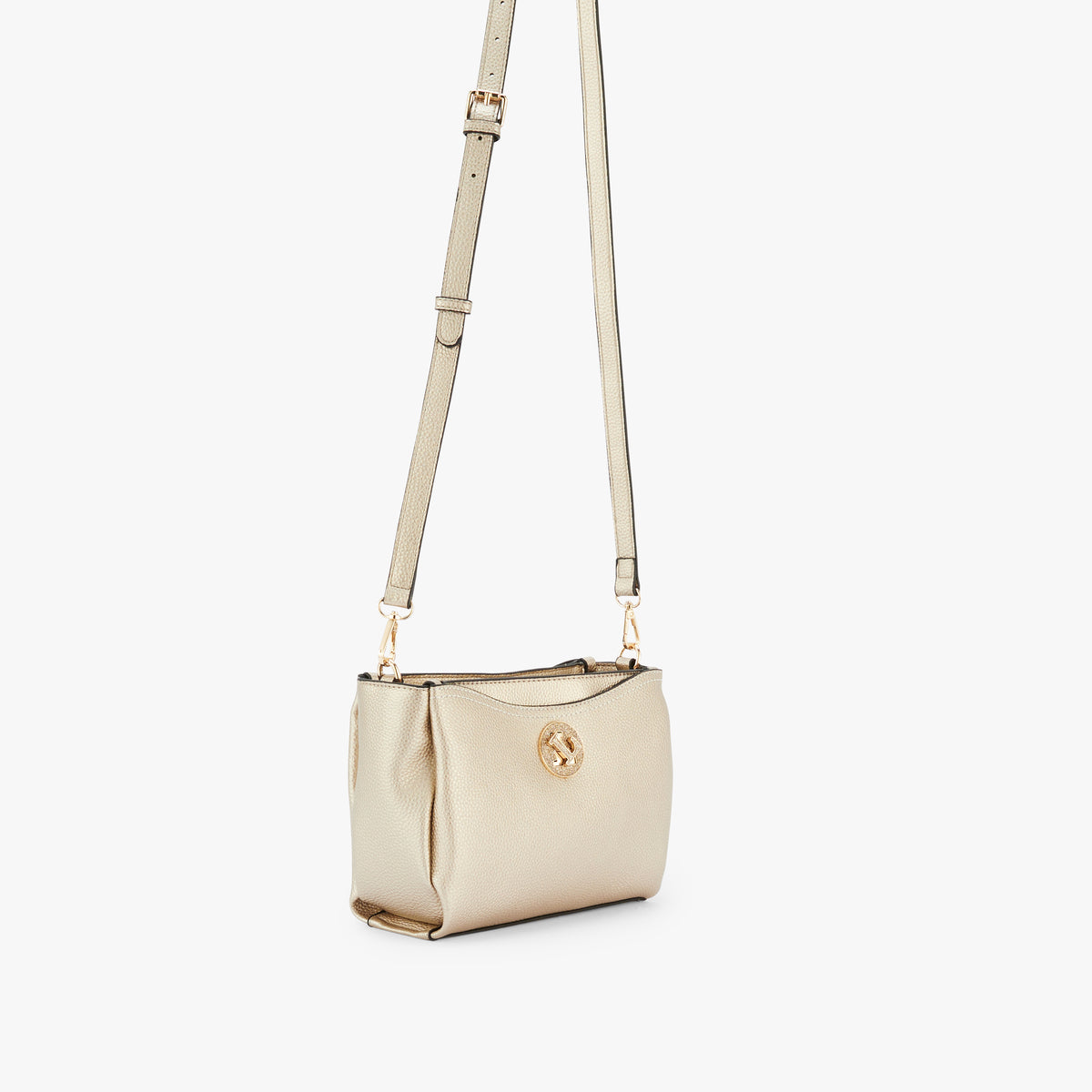 Sac multi-poches doré Obita