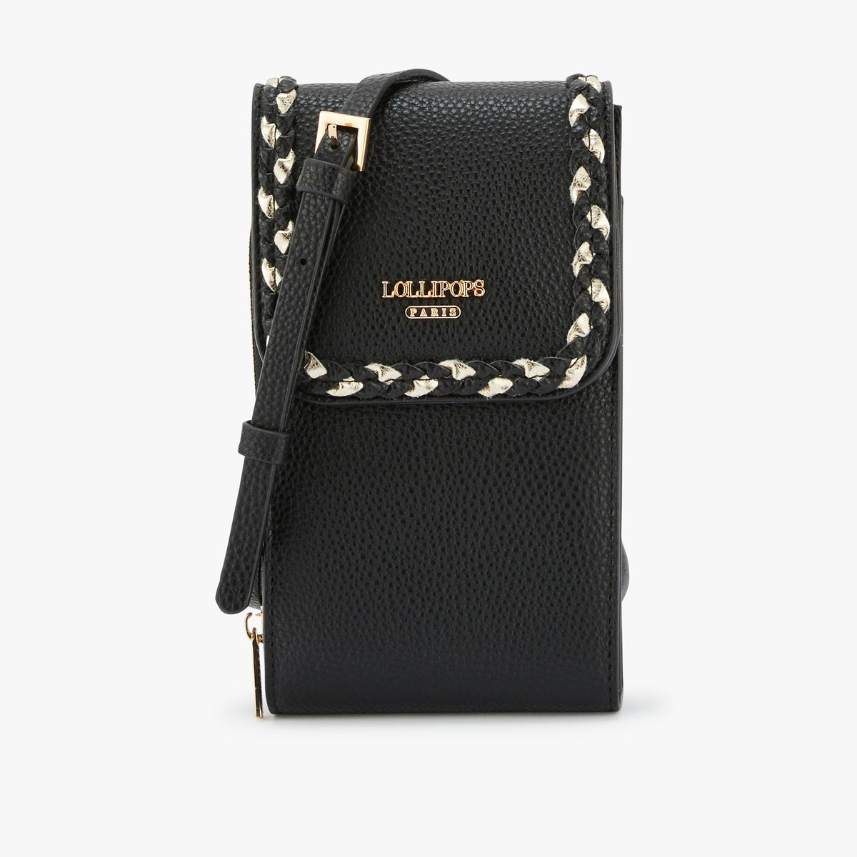 Pochette de téléphone noir Olley