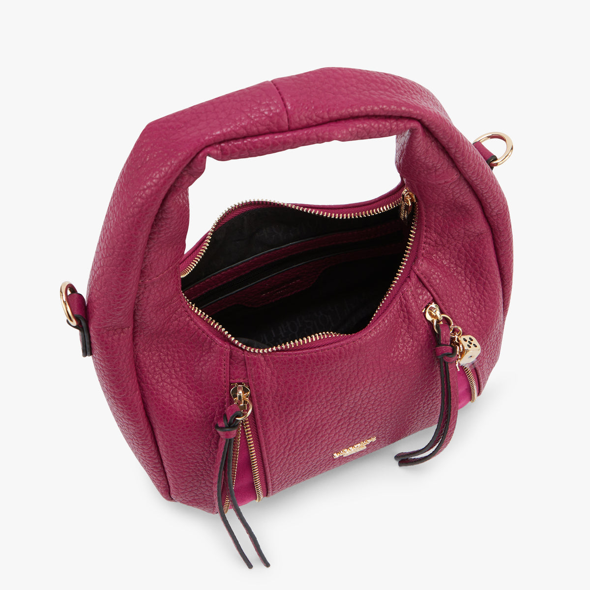 Sac hobo fuchsia Ogaki