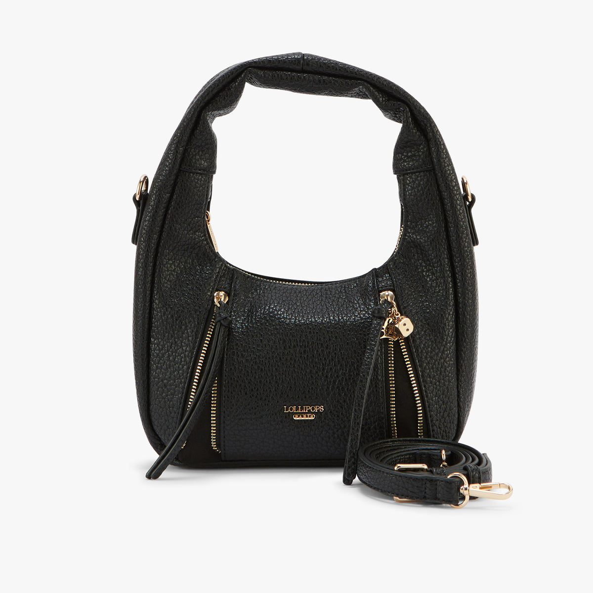Sac hobo noir Ogaki