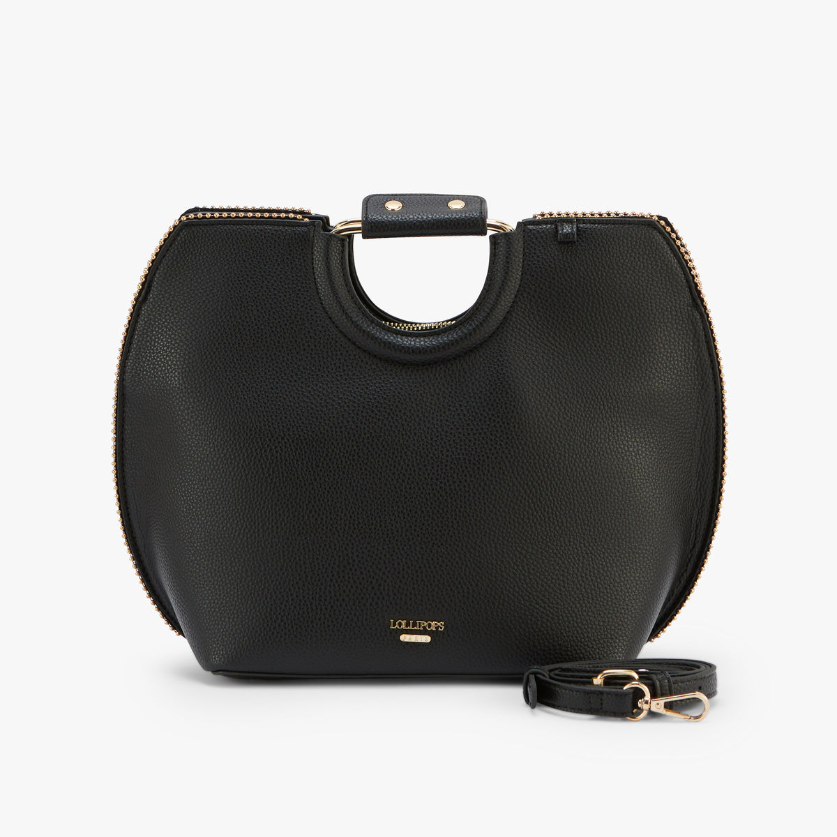 Sac shopper M noir Obihiro