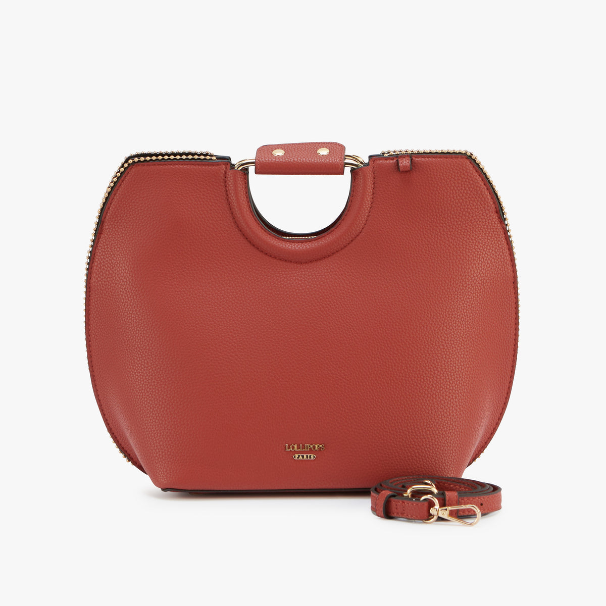 Sac shopper M brique Obihiro