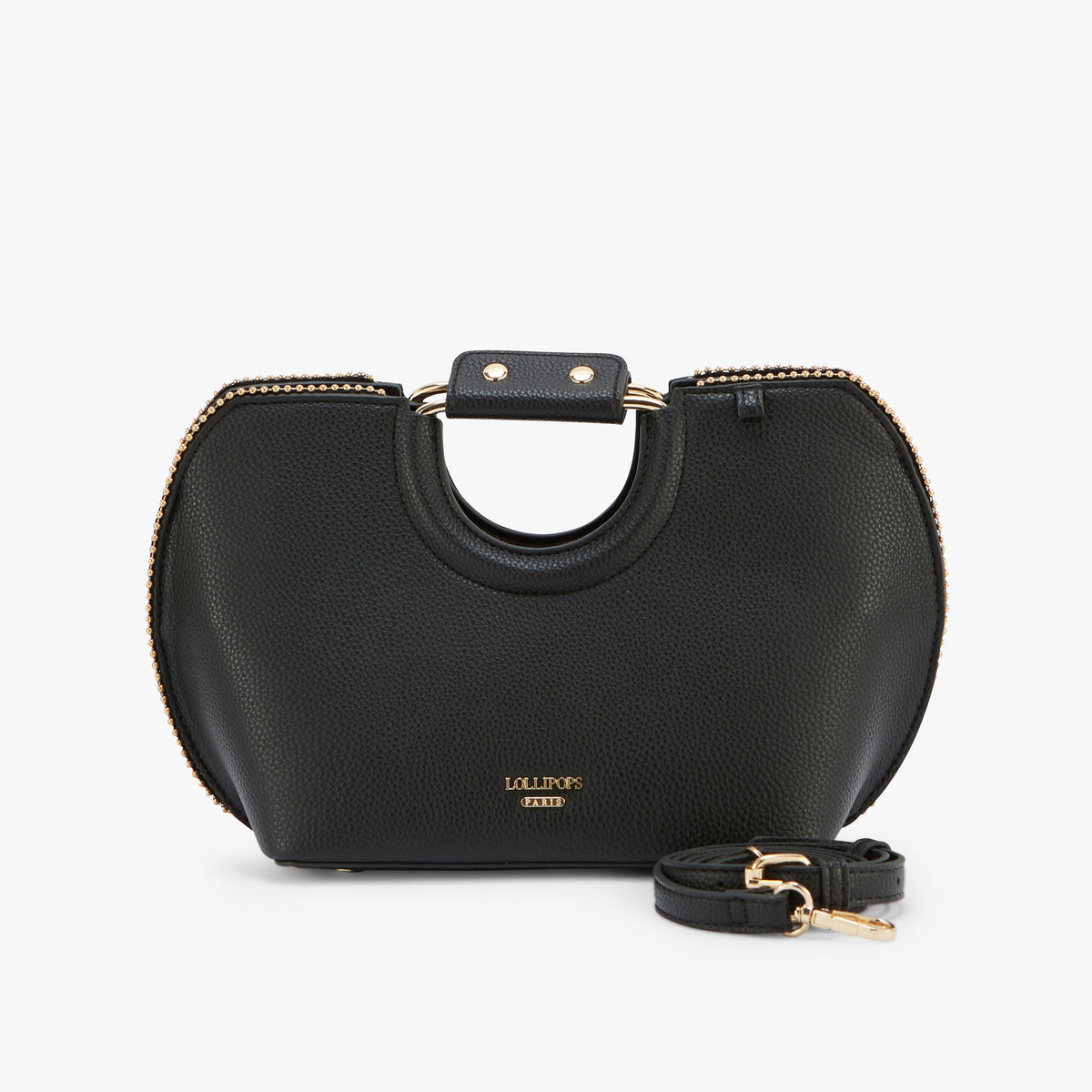 Petit sac shopper S noir Obihiro