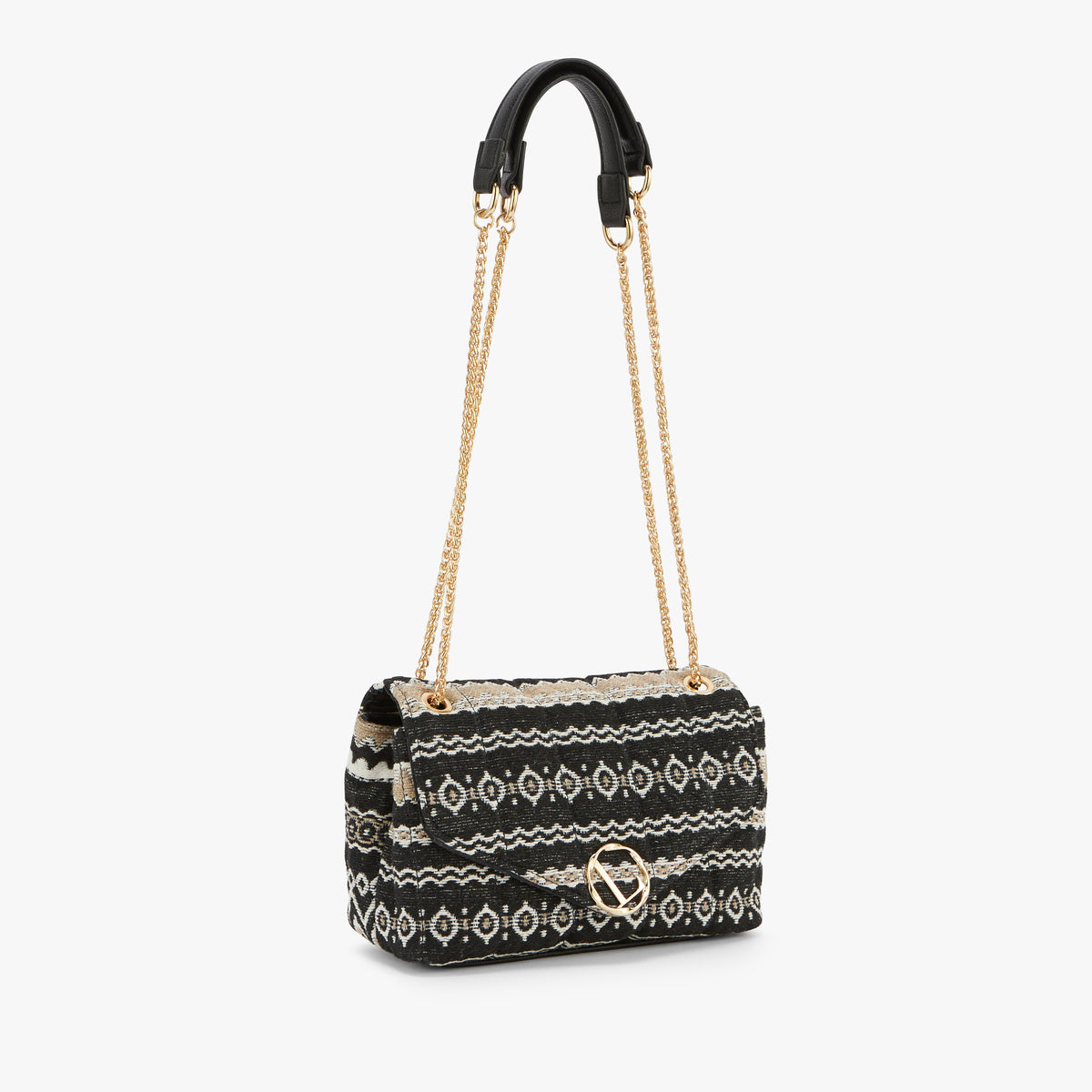 Sac Lily porté épaule noir Ozu