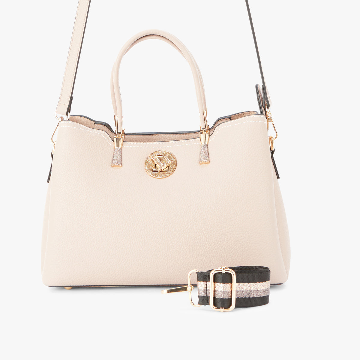 Sac shopper taupe Obita