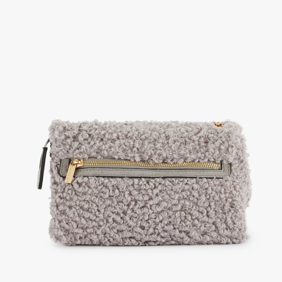 Petit sac Lilly porté épaule M gris Oppy