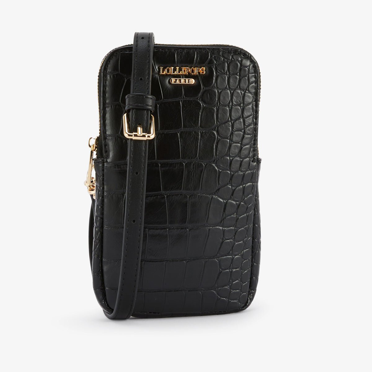 Pochette de téléphone S noire Olizy