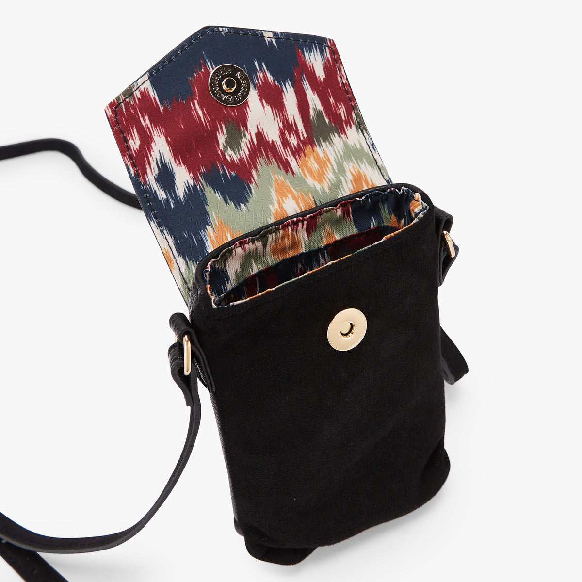 Pochette noire  pour téléphone Orphin