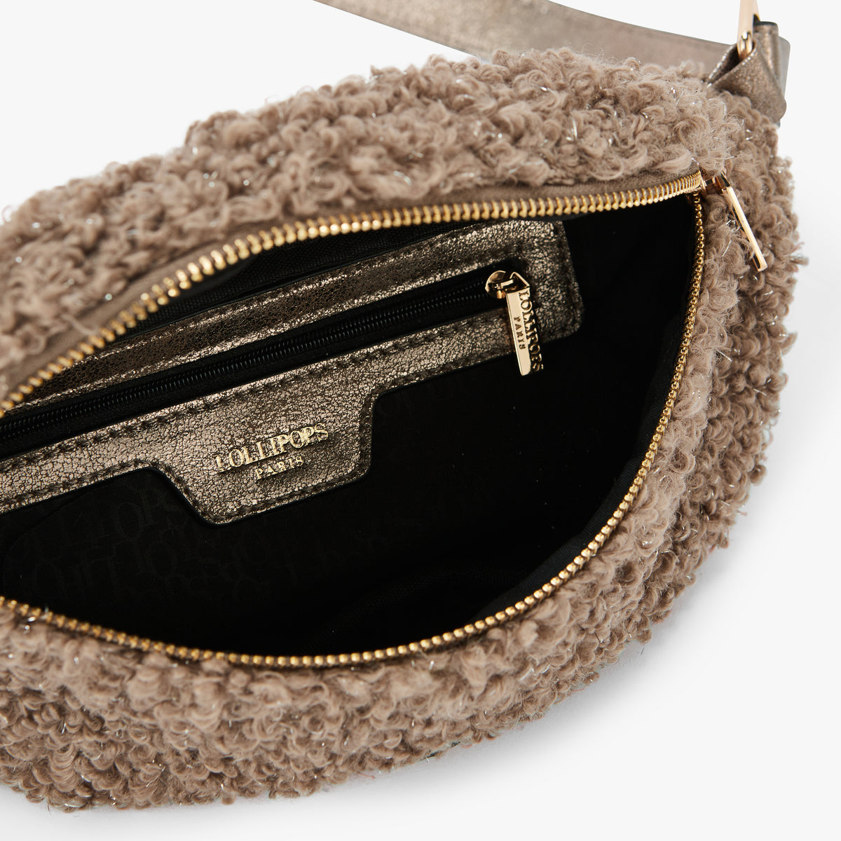 Sac banane taupe Oppy
