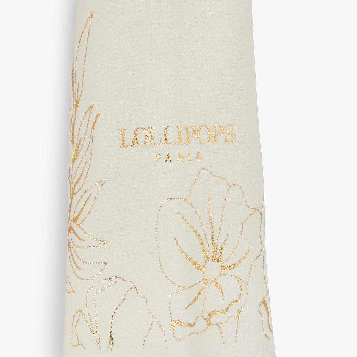 Foulard rectangulaire écru Orniac