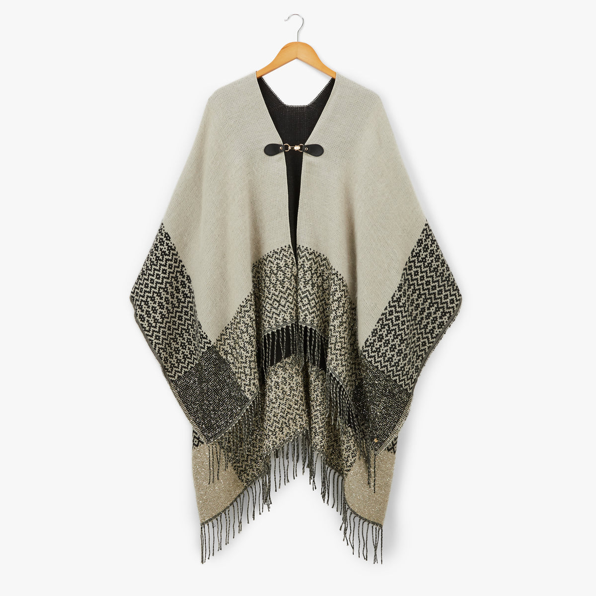 Poncho gris Ofaro