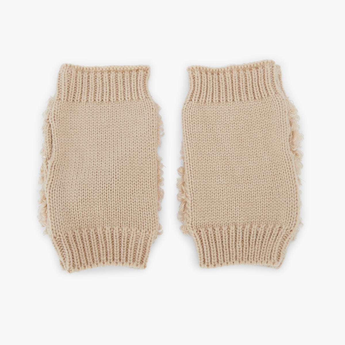 Mitaines beiges Oppy