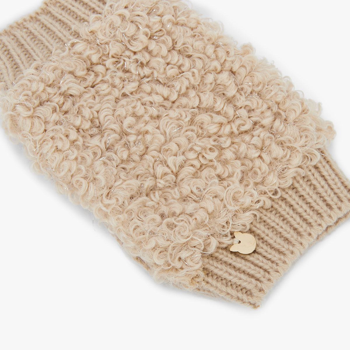 Mitaines beiges Oppy