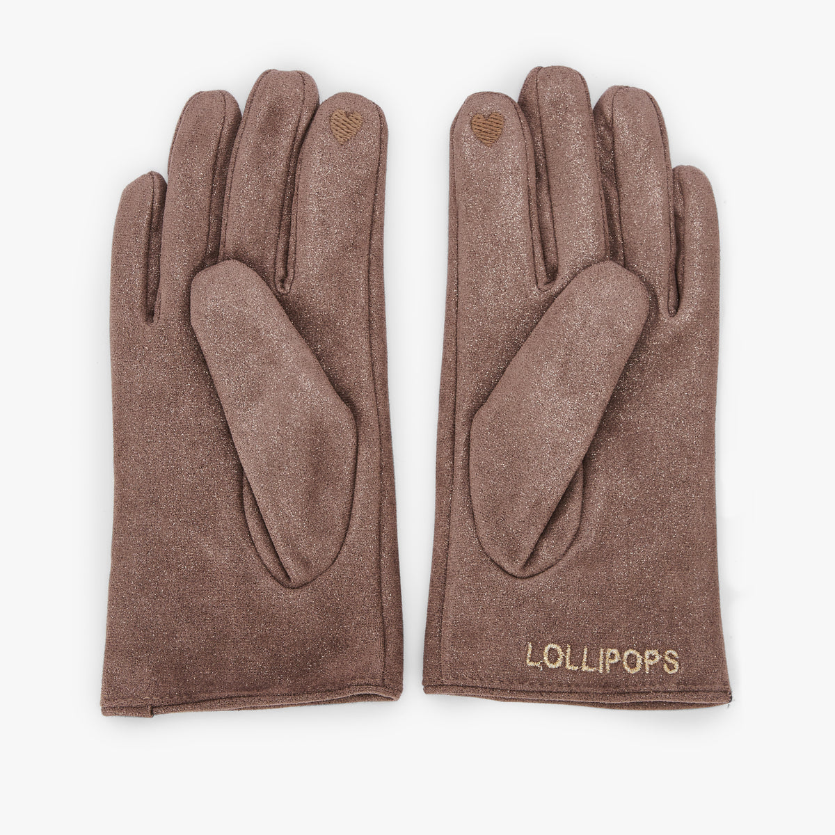 Gants taupe S Oleanor