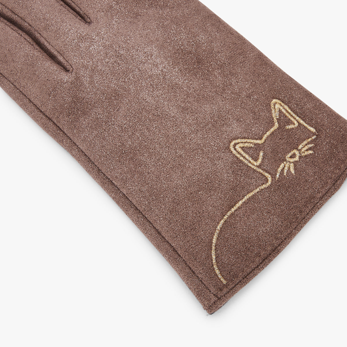 Gants taupe S Oleanor