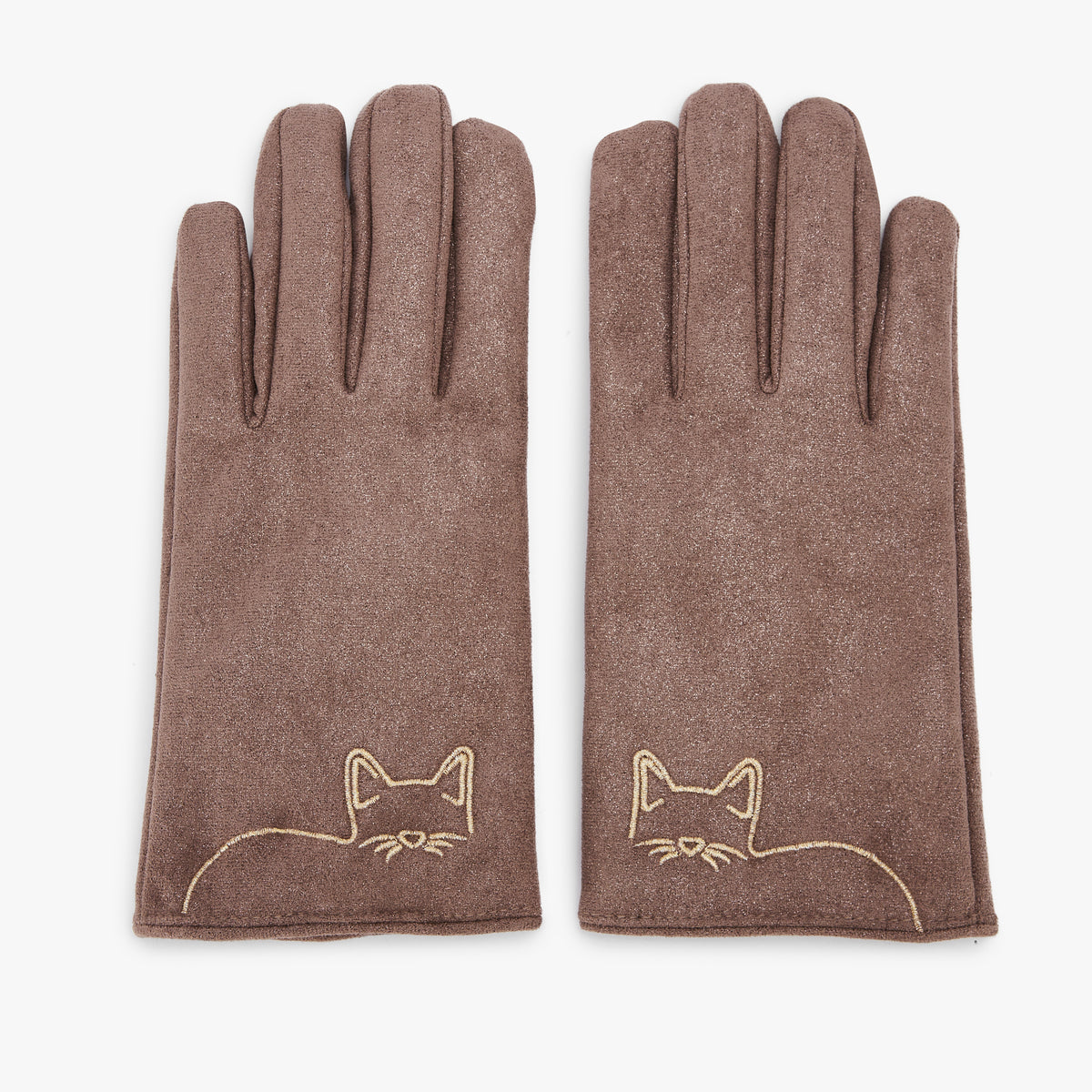 Gants taupes M Oleanor