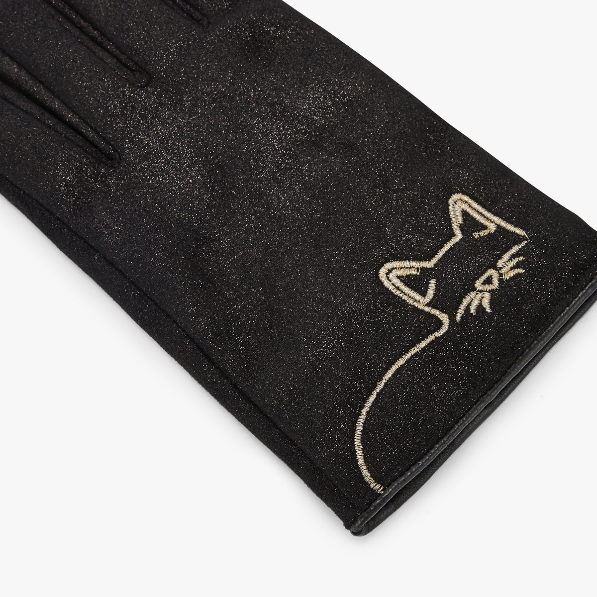 Gants noirs S Oleanor