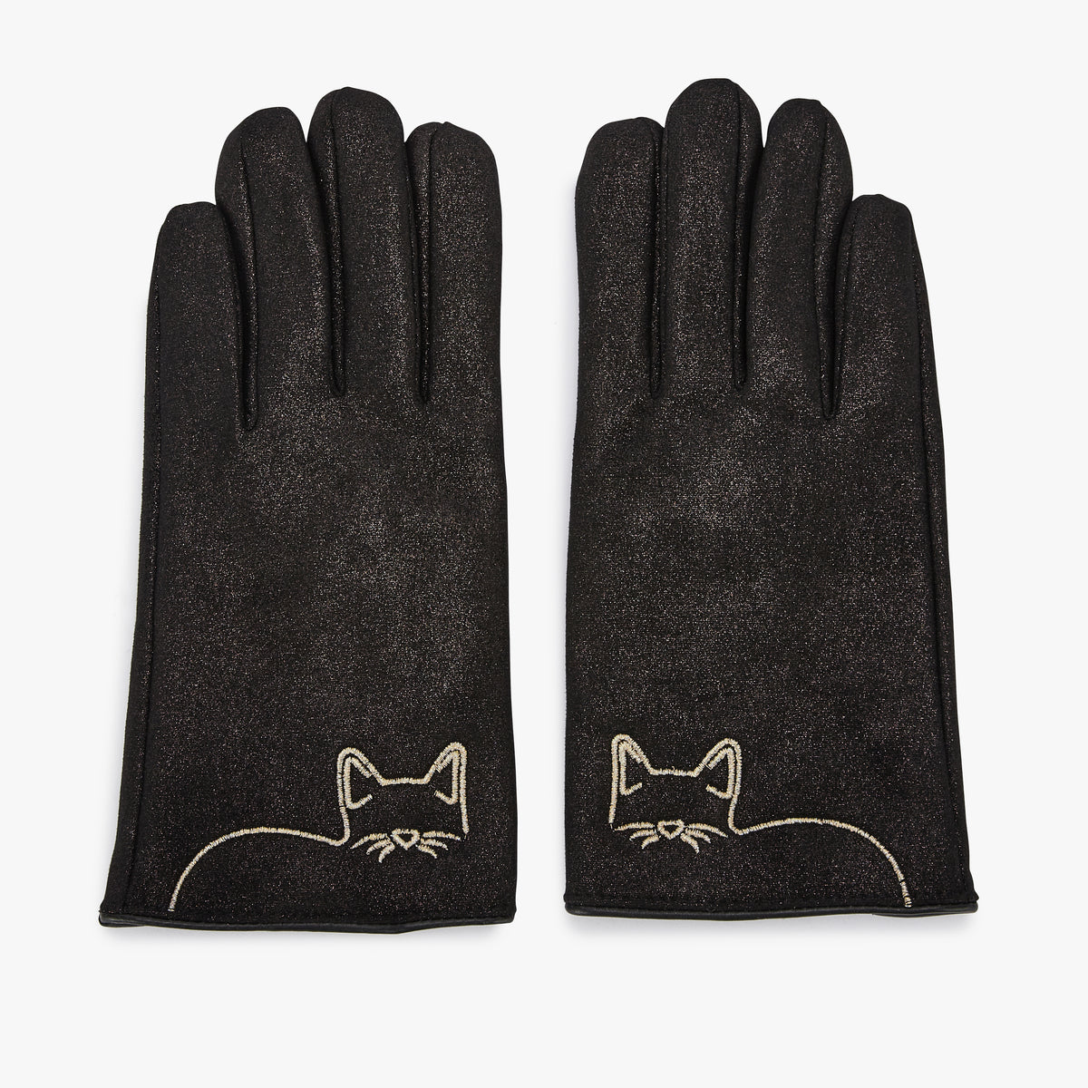 Gants noirs M Oleanor