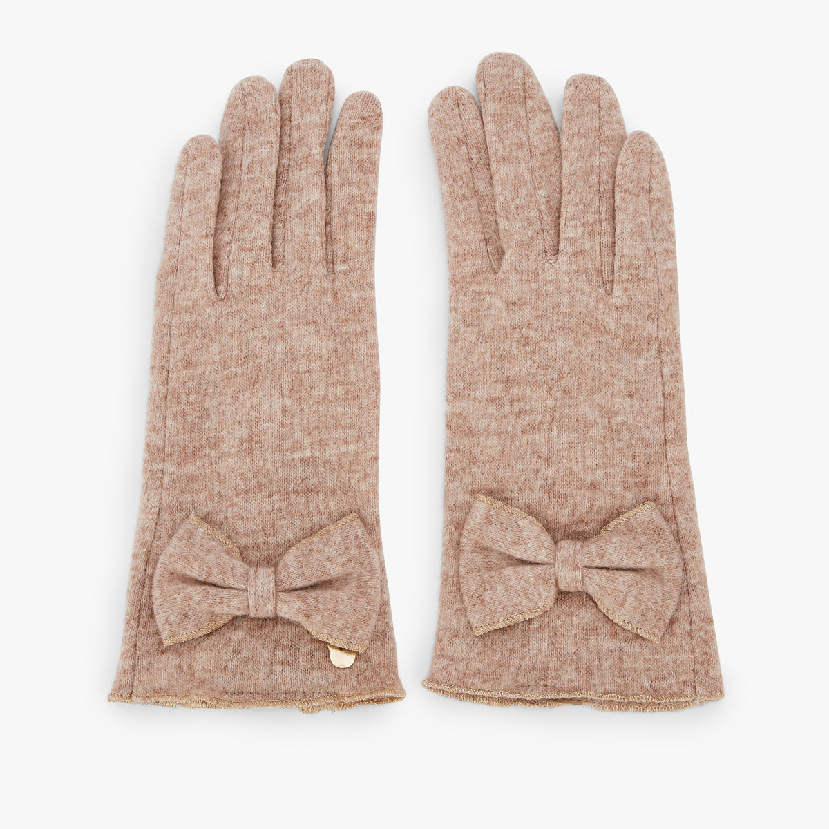 Gants beige clair M Onoeud