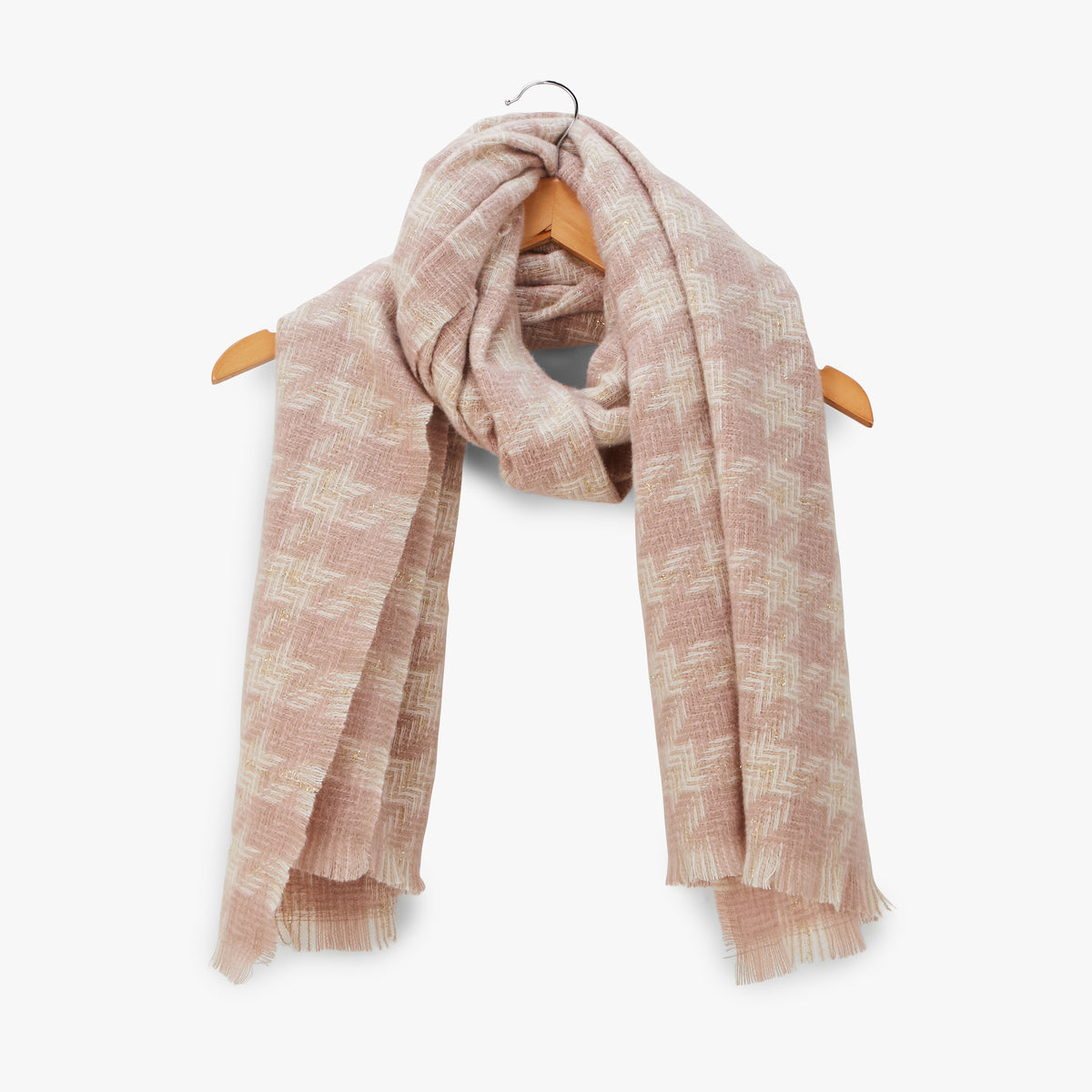 Foulard rectangulaire nude Ogeo