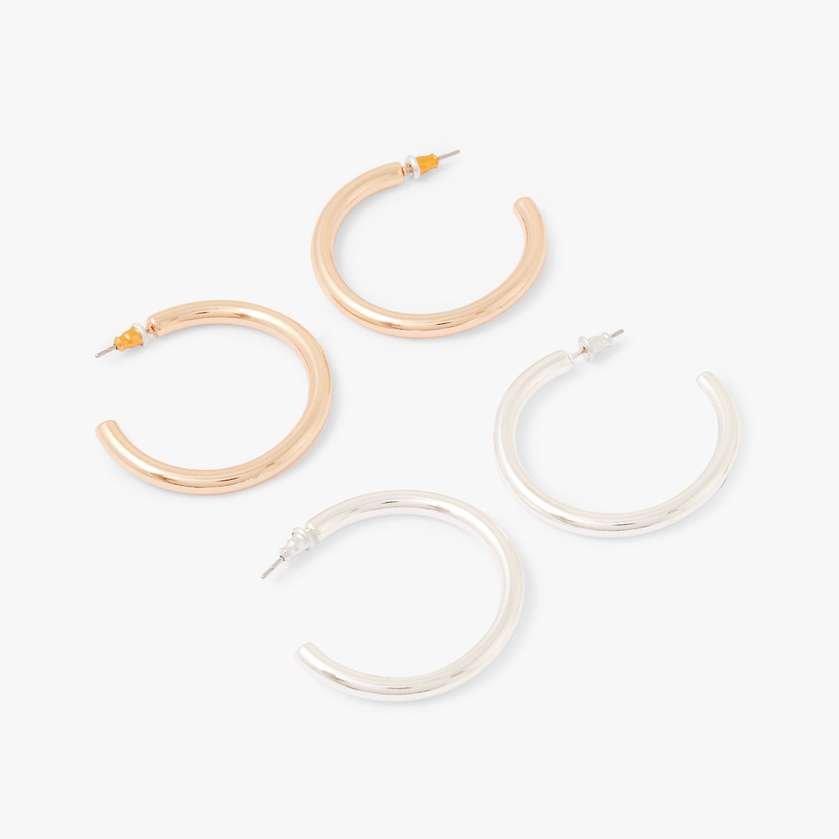 Set de 2 paires de créoles Ivory Bloom