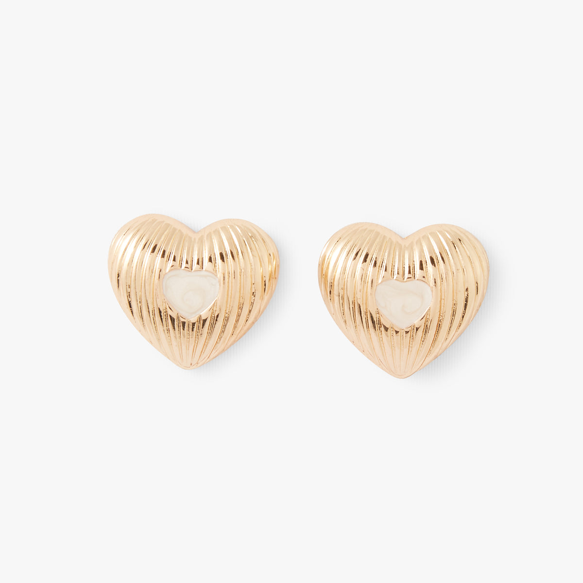 Boucles d'oreilles blanc Cat Lover