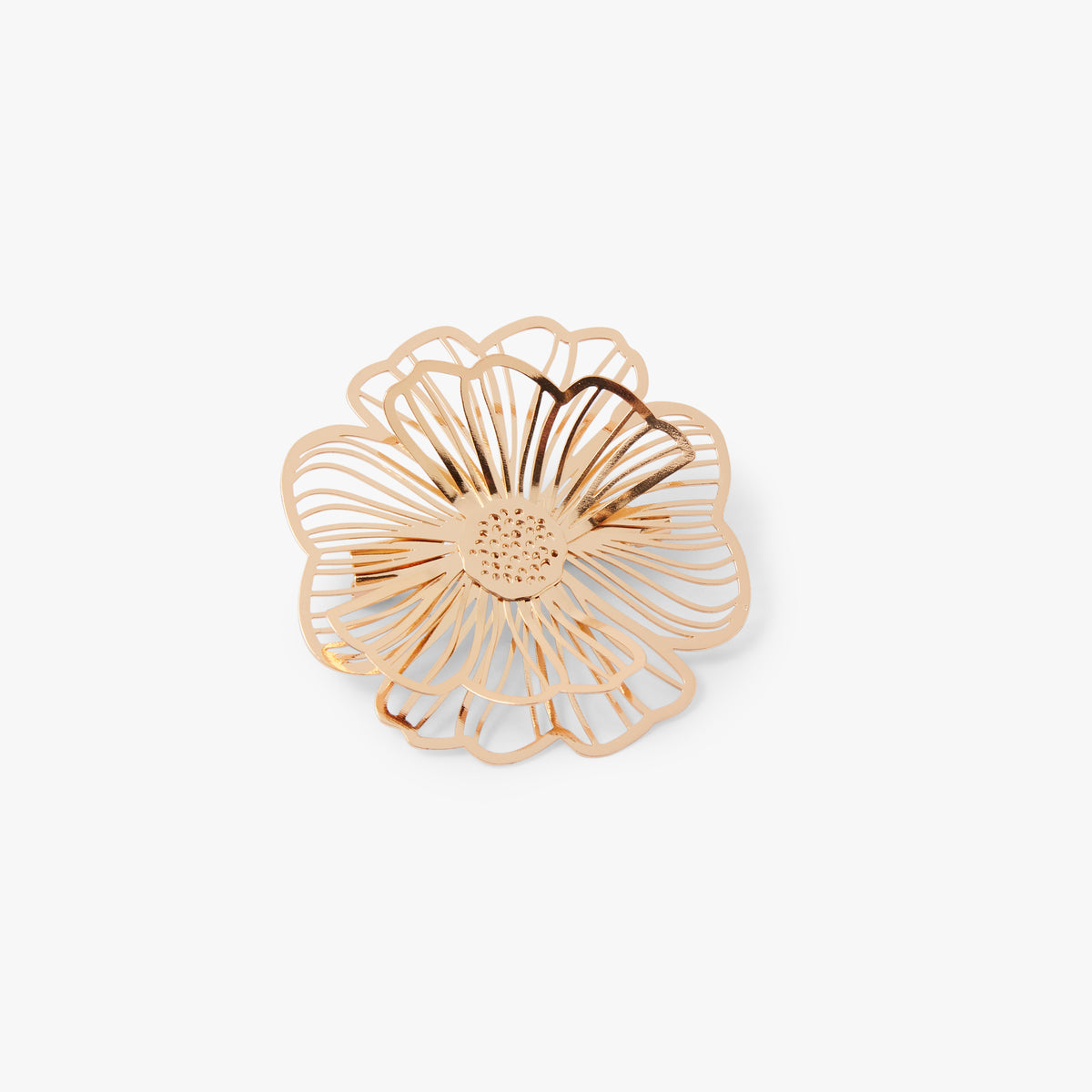 Broche fleur filigrane