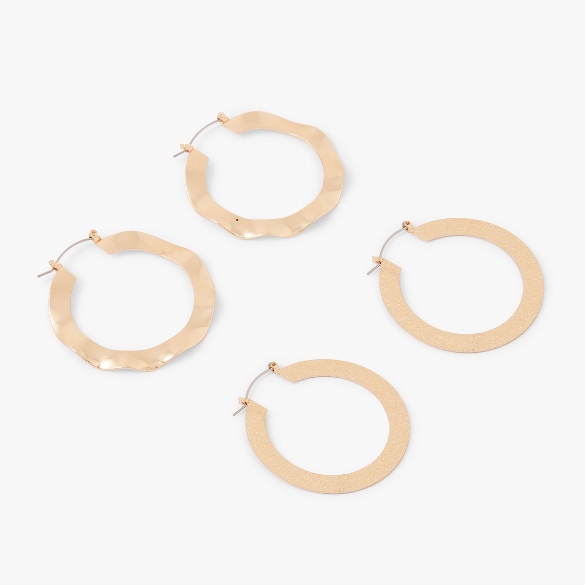 Set de 2 créoles   Ivory Bloom