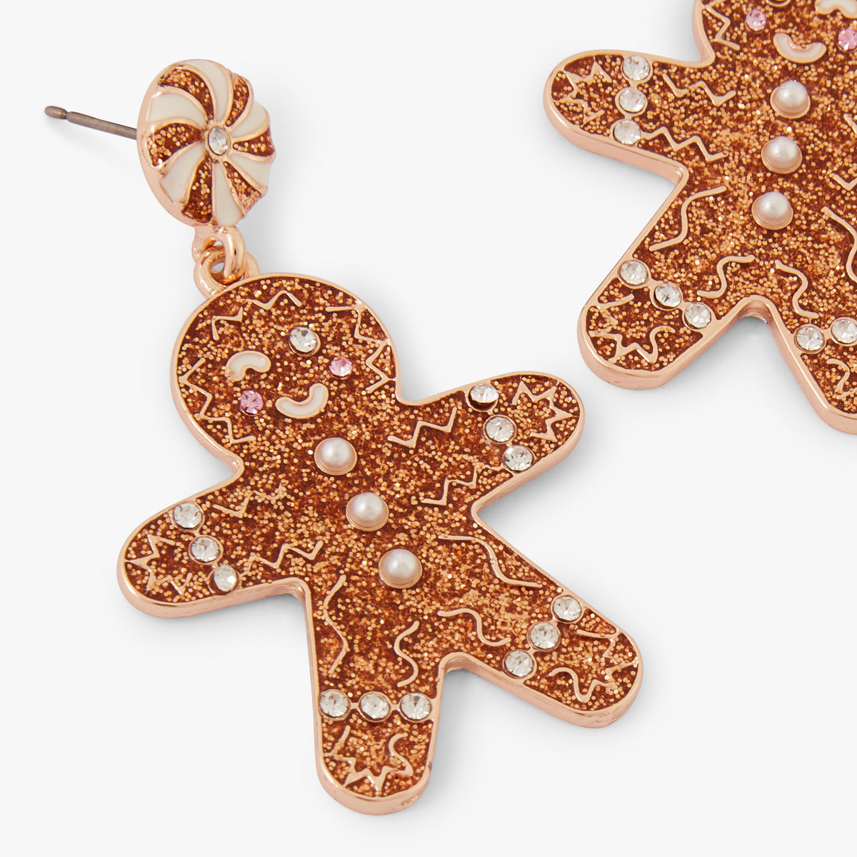 Boucles d'oreilles pains d'épices Collection Noël