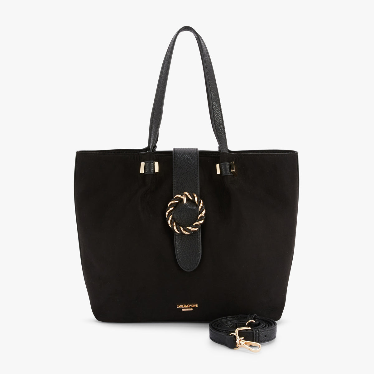 Sac shopper M noir Oize