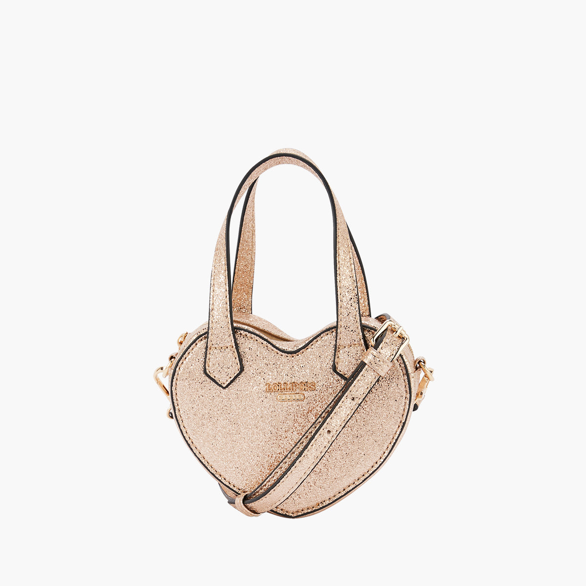 Petit sac porté épaule dore Pasqua