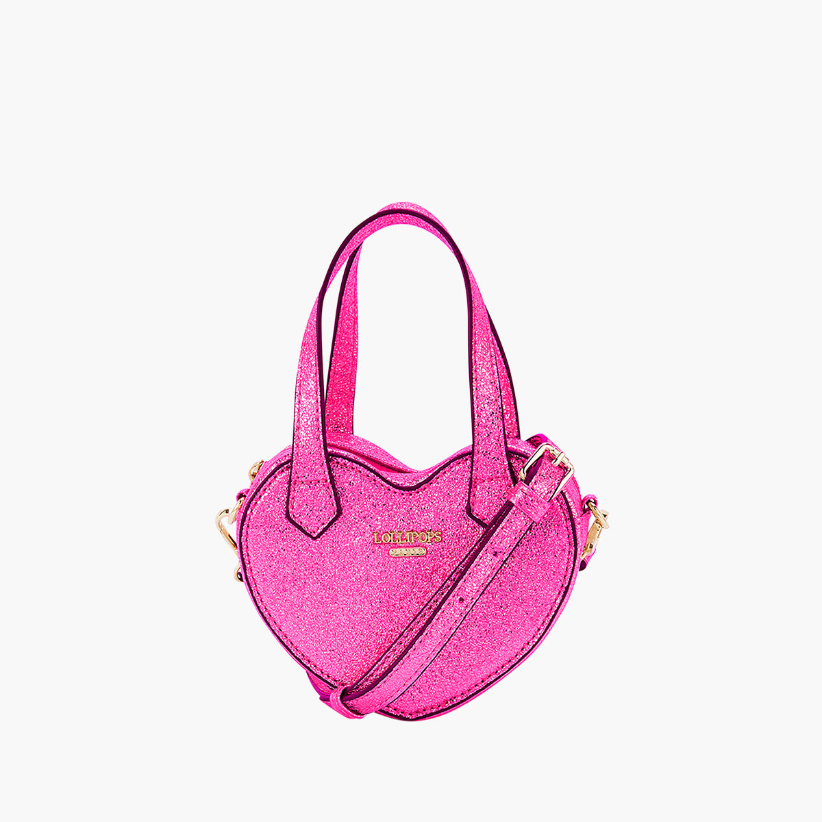 Petit sac porté épaule fuchsia Pasqua