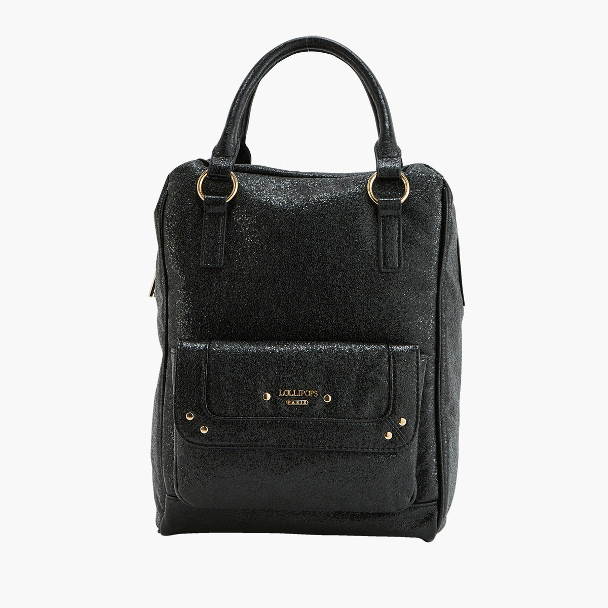 Grand sac à dos noir Pasqua