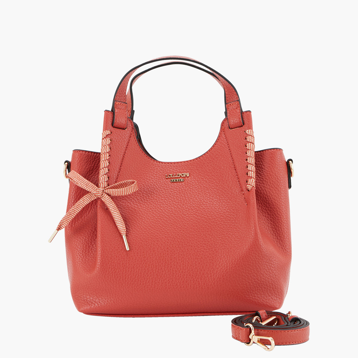 Petit sac shopper brique Pegguy