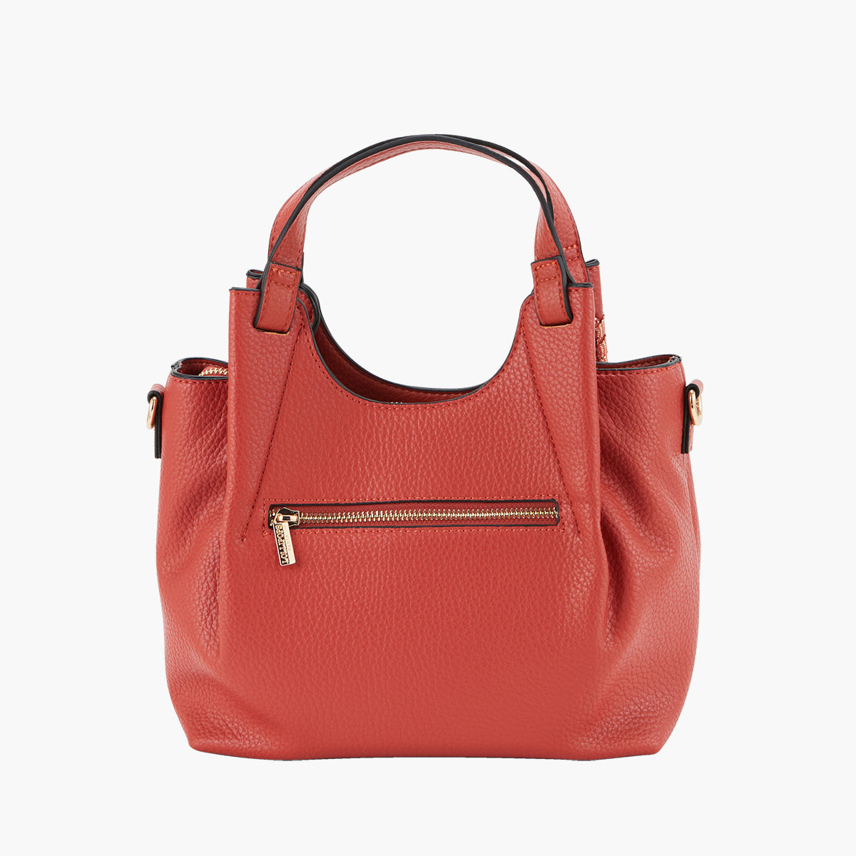 Petit sac shopper brique Pegguy