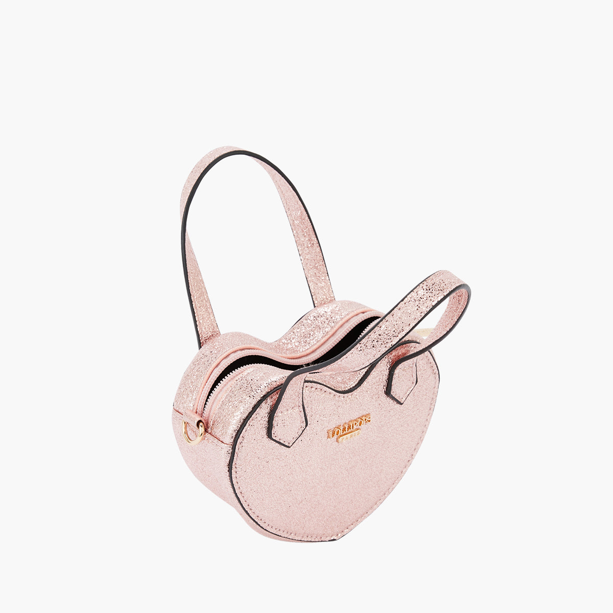 Petit sac porté épaule rose Pasqua
