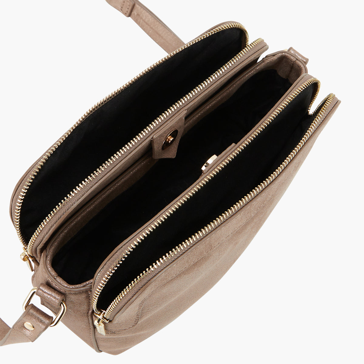 Sac multi poches taupe Paz